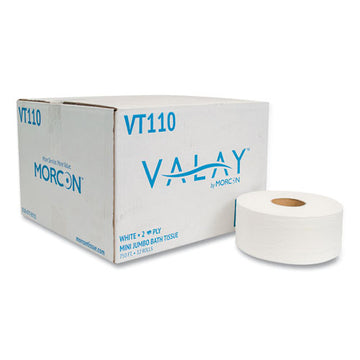 Morcon Tissue Jumbo Bath Tissue, Septic Safe, 2-ply, White, 750 Ft, 12 Rolls-carton freeshipping - TVN Wholesale